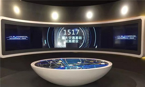 上海东方美谷46寸拼接屏项目